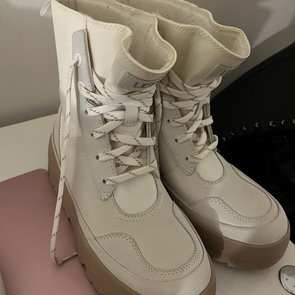 White Ugg boots